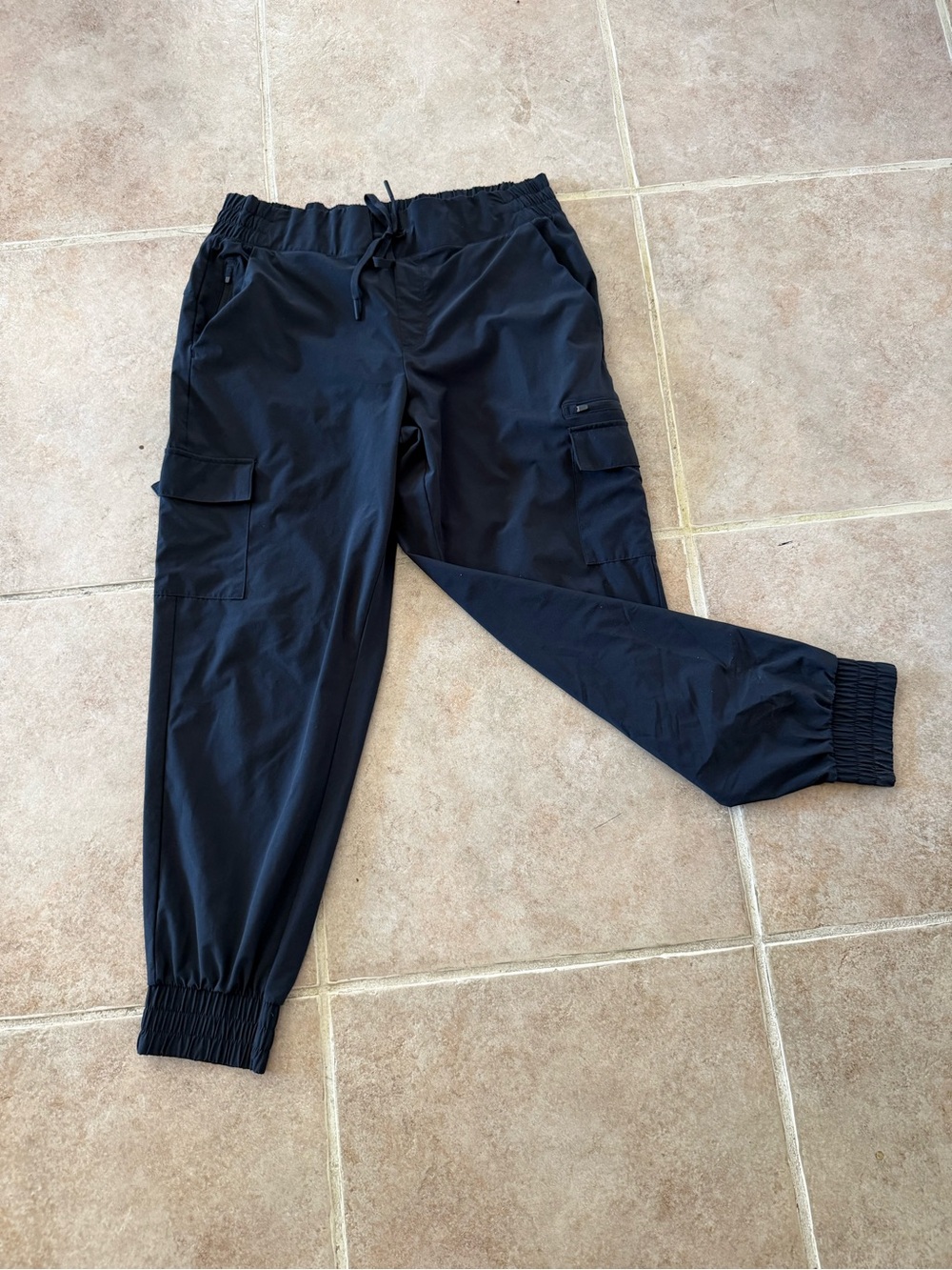 All in motion women’s lounge pants exercise cargo pants black size large